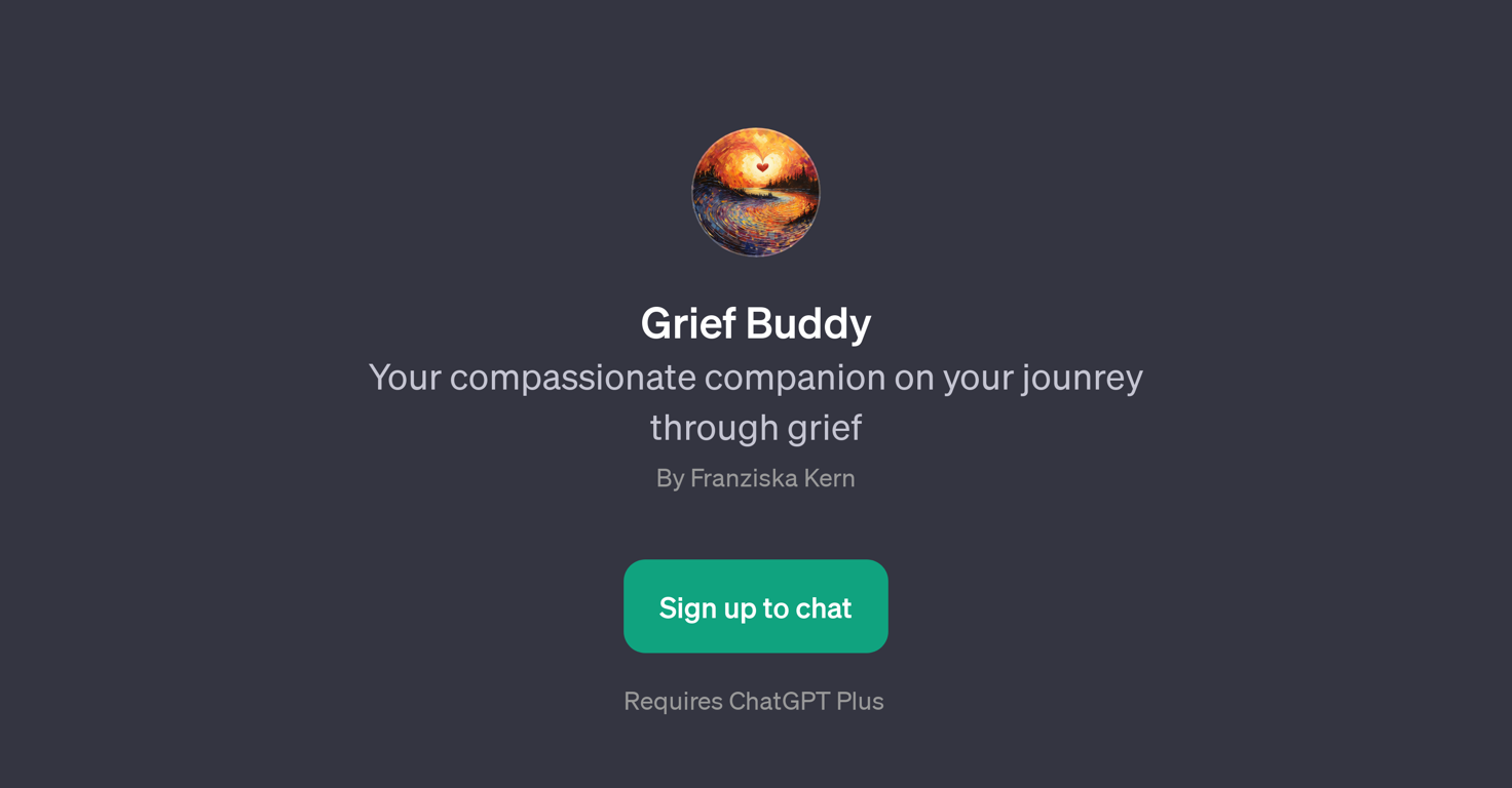 Grief Buddy website