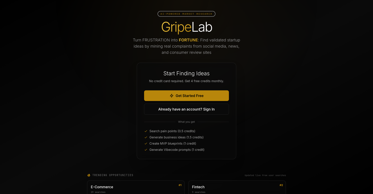 GripeLab website