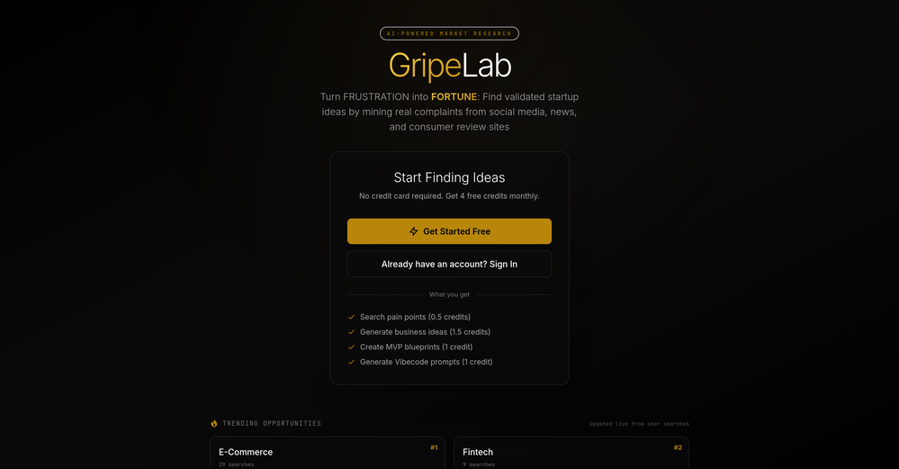 GripeLab website