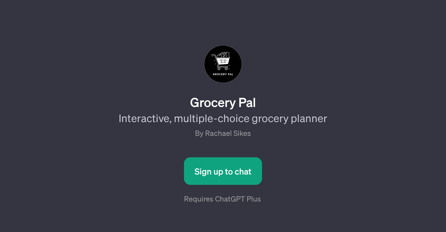 Grocery Pal website