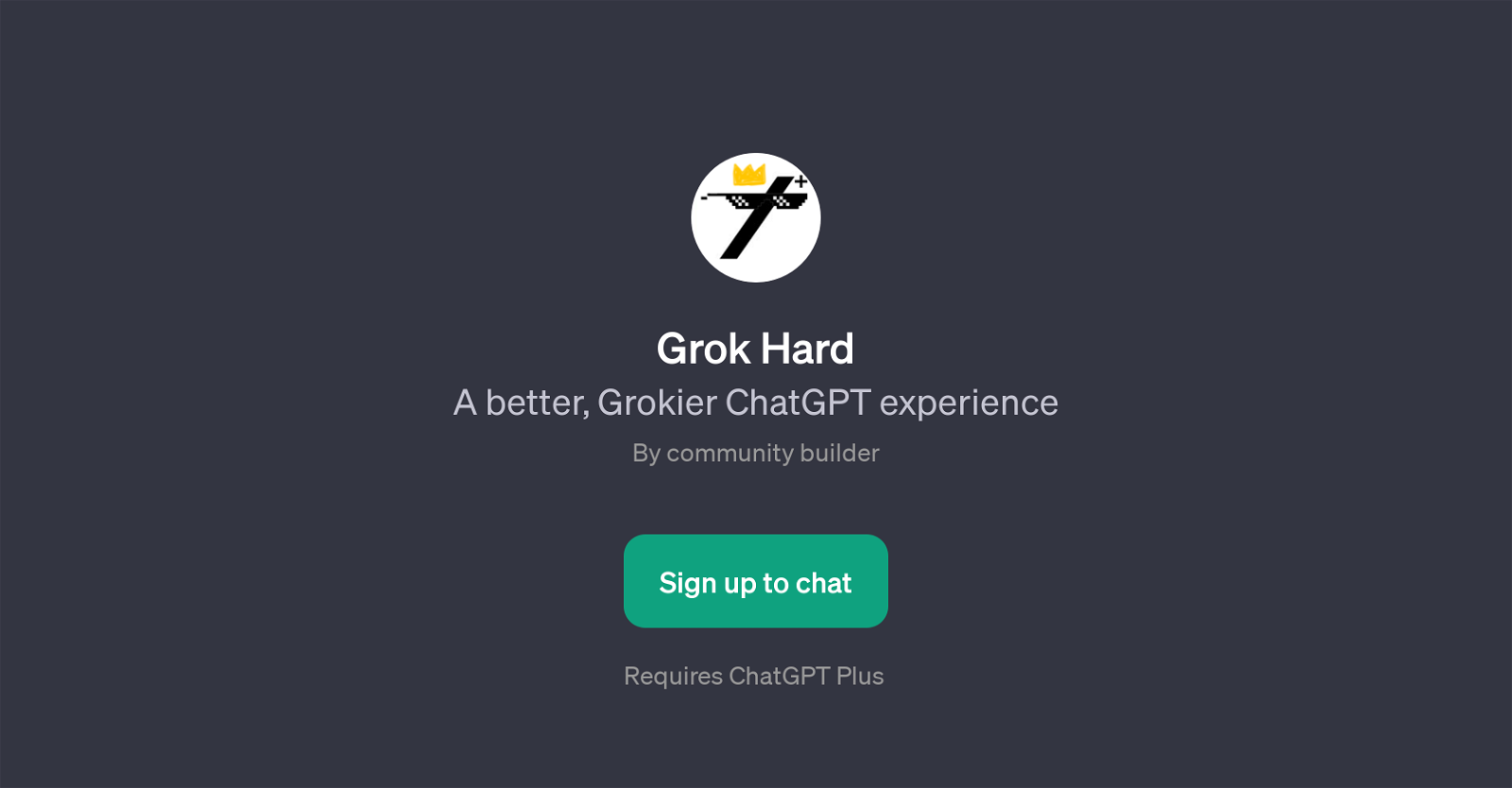 Grok Hard website