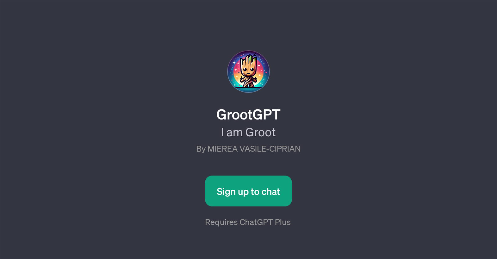GrootGPT website