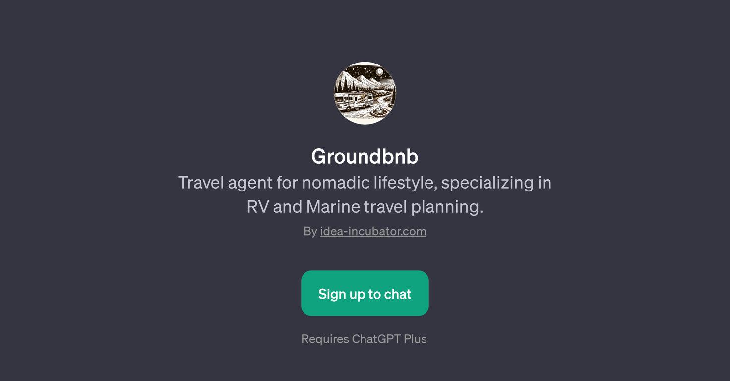 Groundbnb website