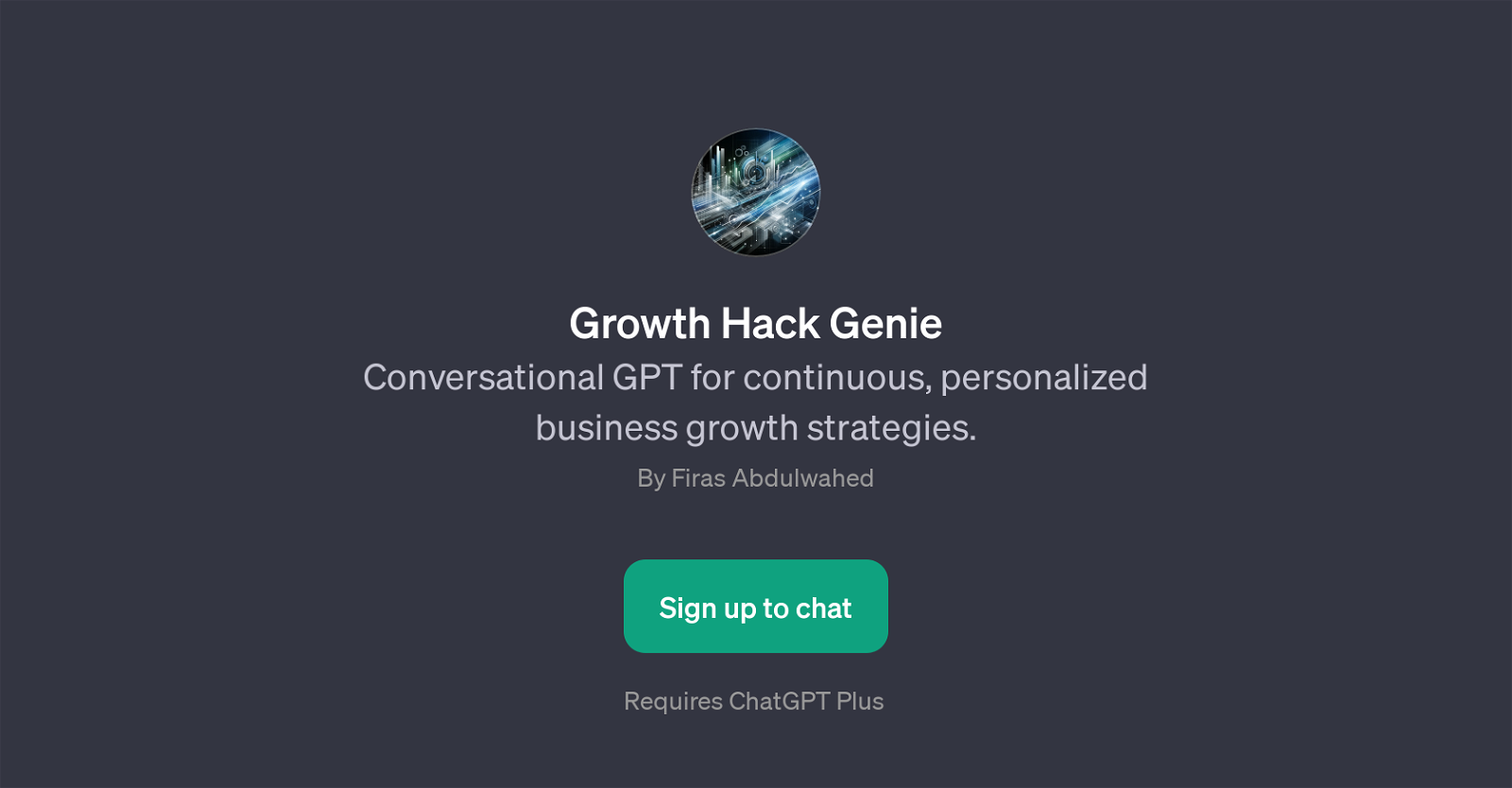 Growth Hack Genie website