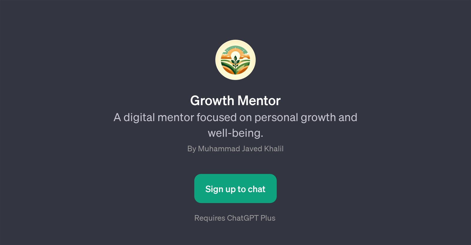 Growth Mentor website
