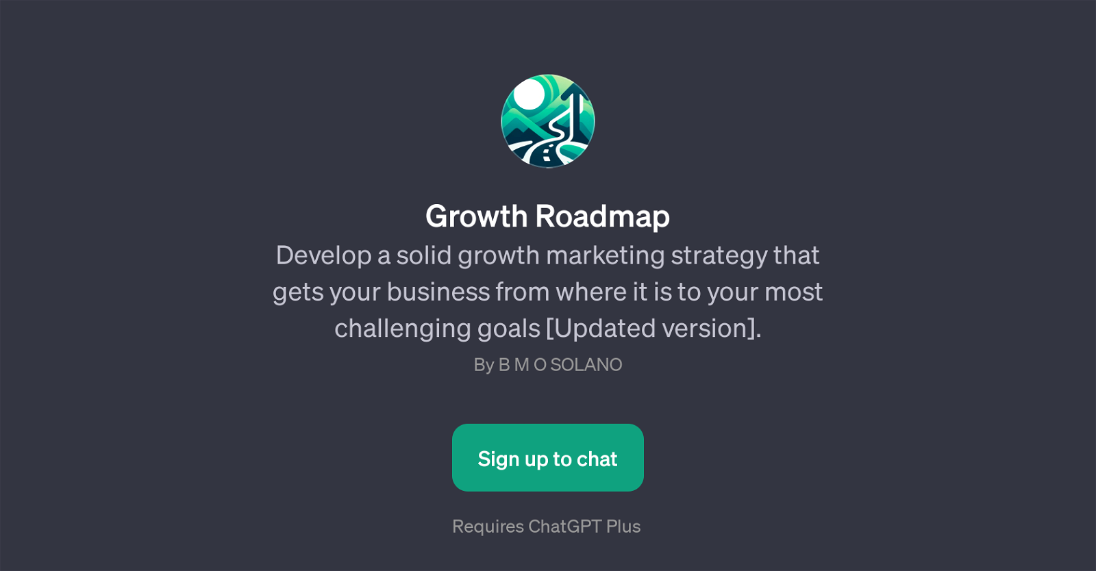 Growth Roadmap website