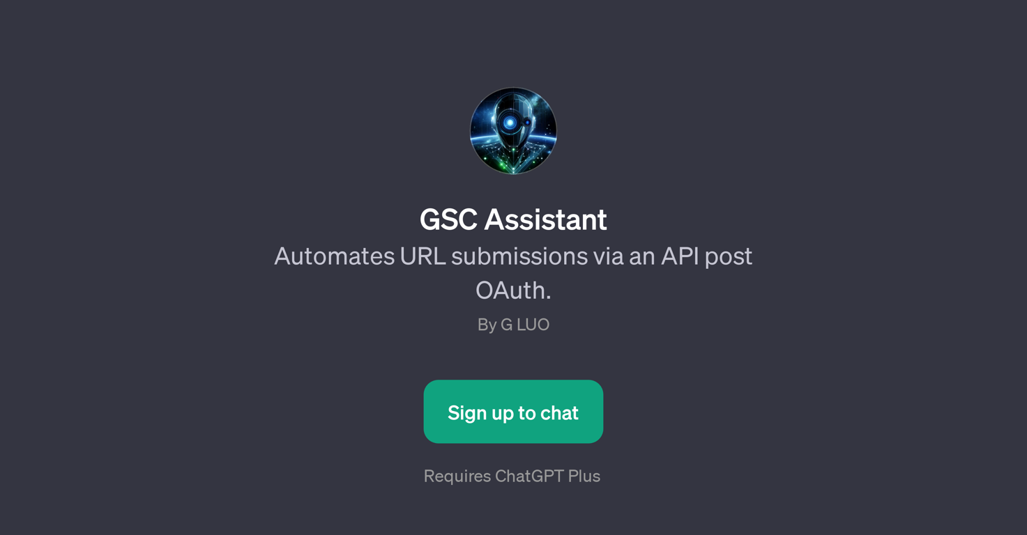 GSC Assistant website