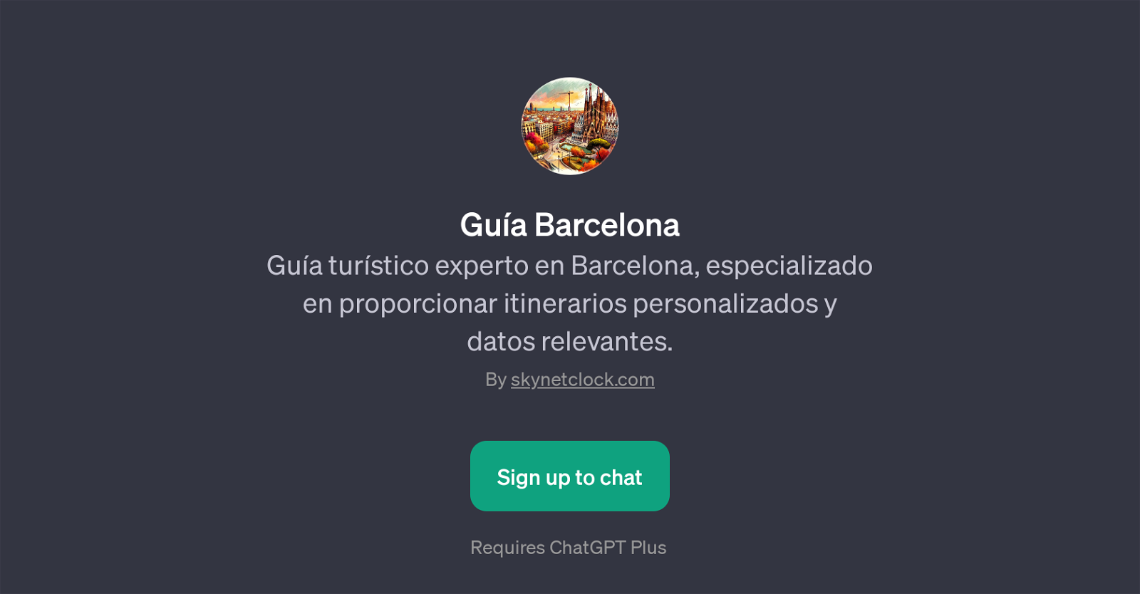 Gua Barcelona website