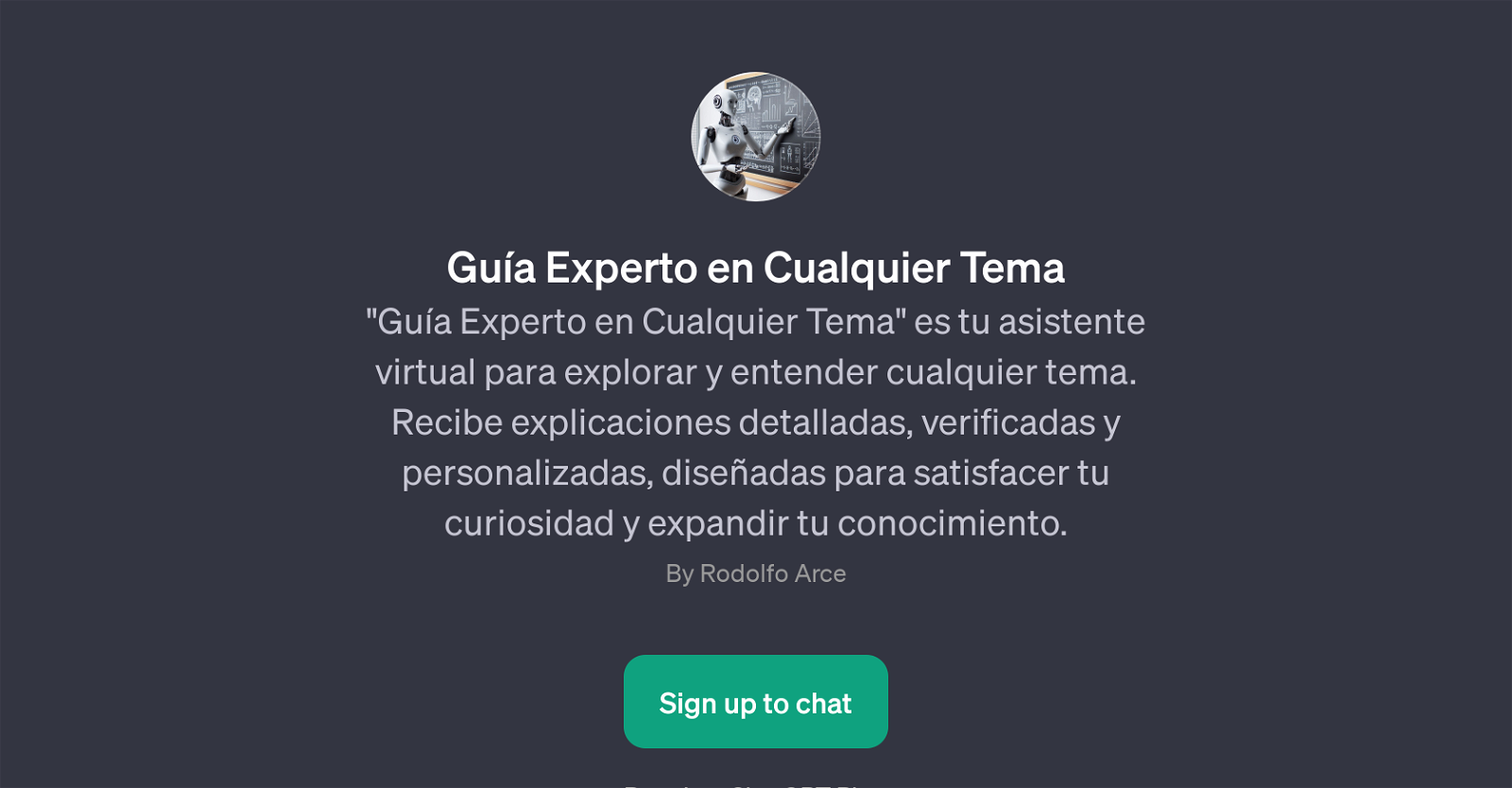 Gua Experto en Cualquier Tema website