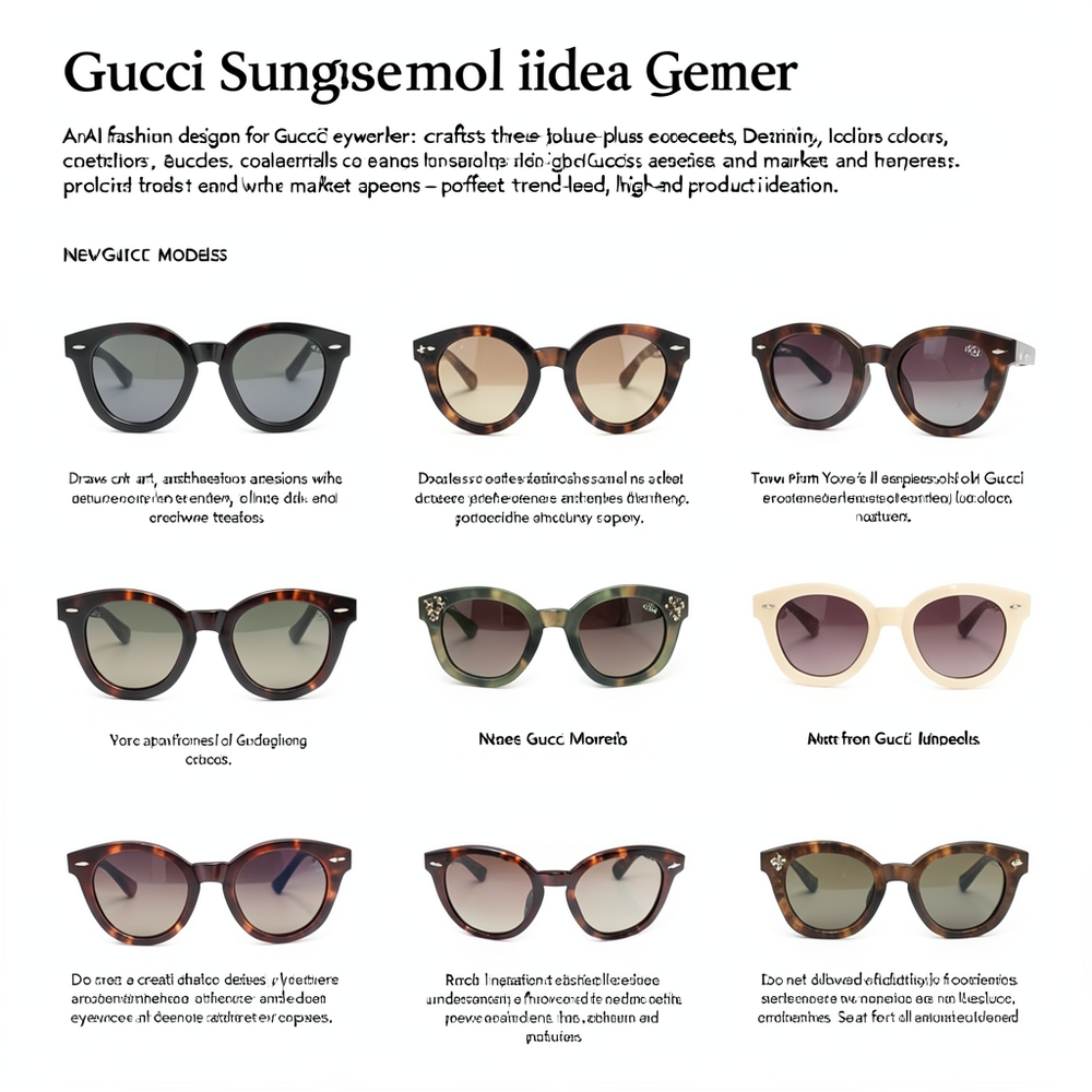 gucci sunglasses model idea gener website