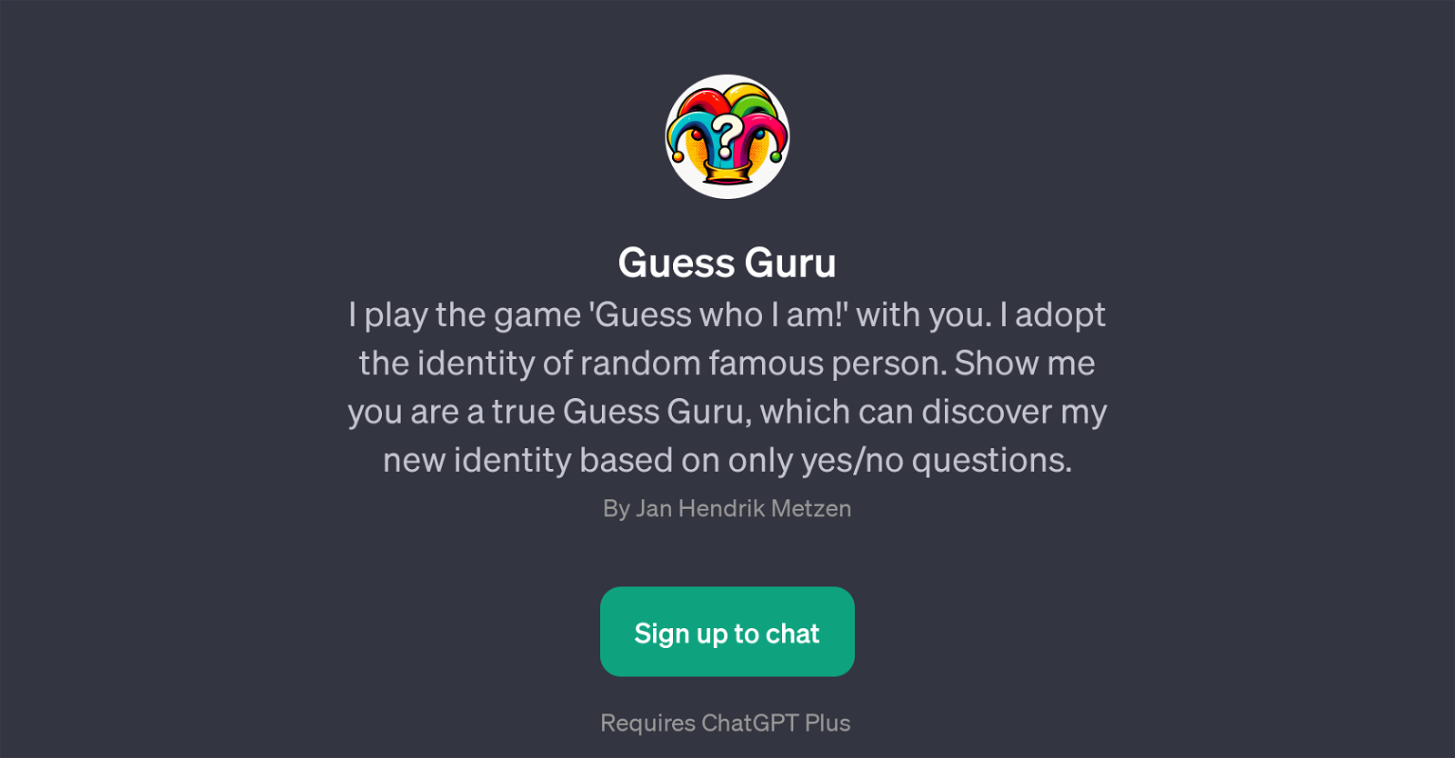 Guess Guru website