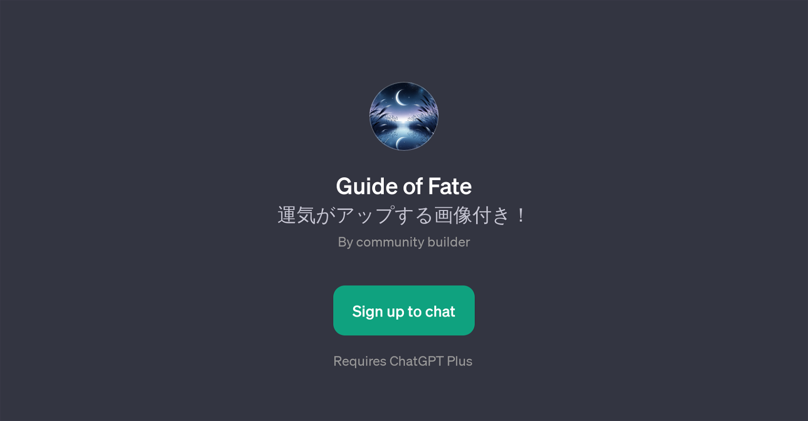 Guide of Fate website