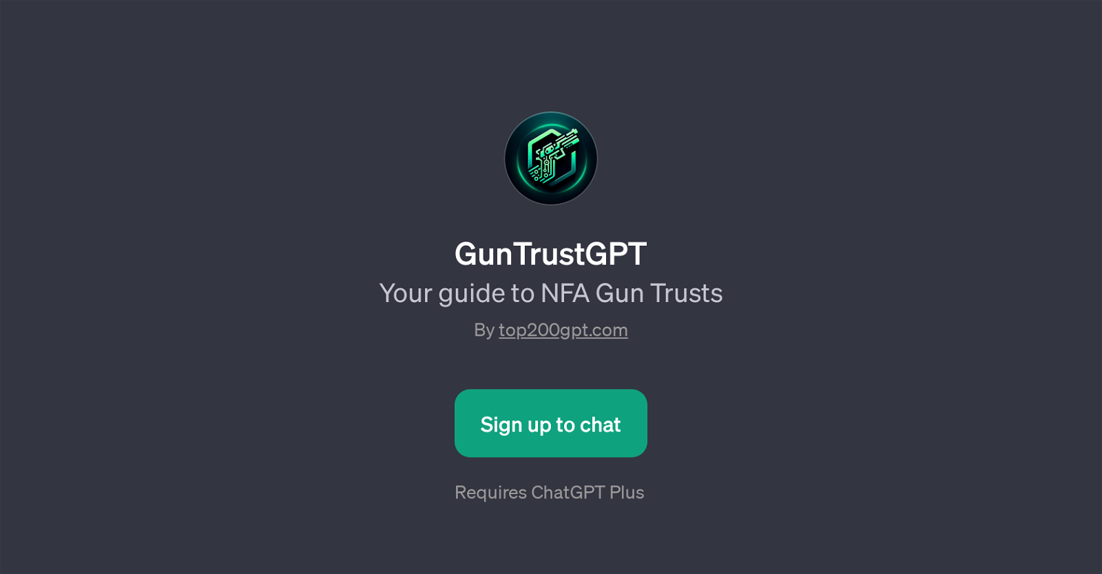 GunTrustGPT website