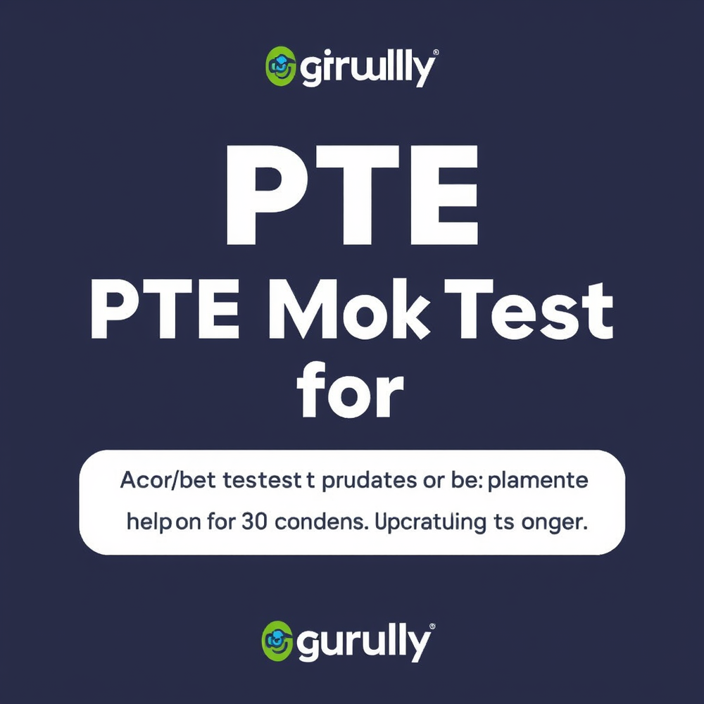 Gurully - PTE Mock Test website