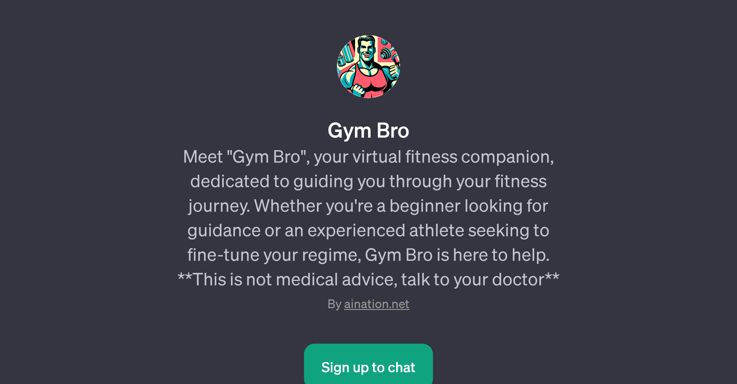 Gym Bro website