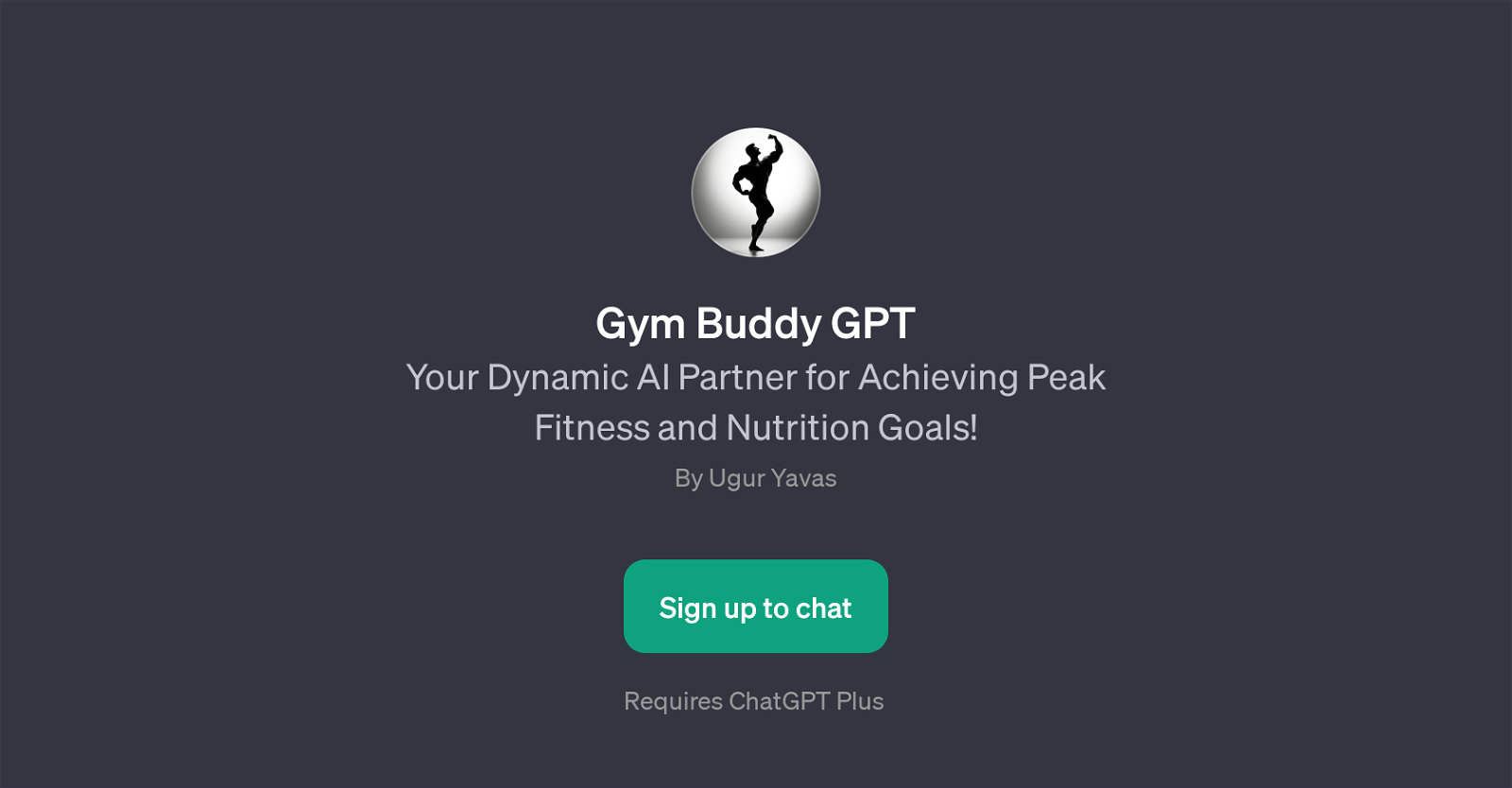 Gym Buddy GPT website