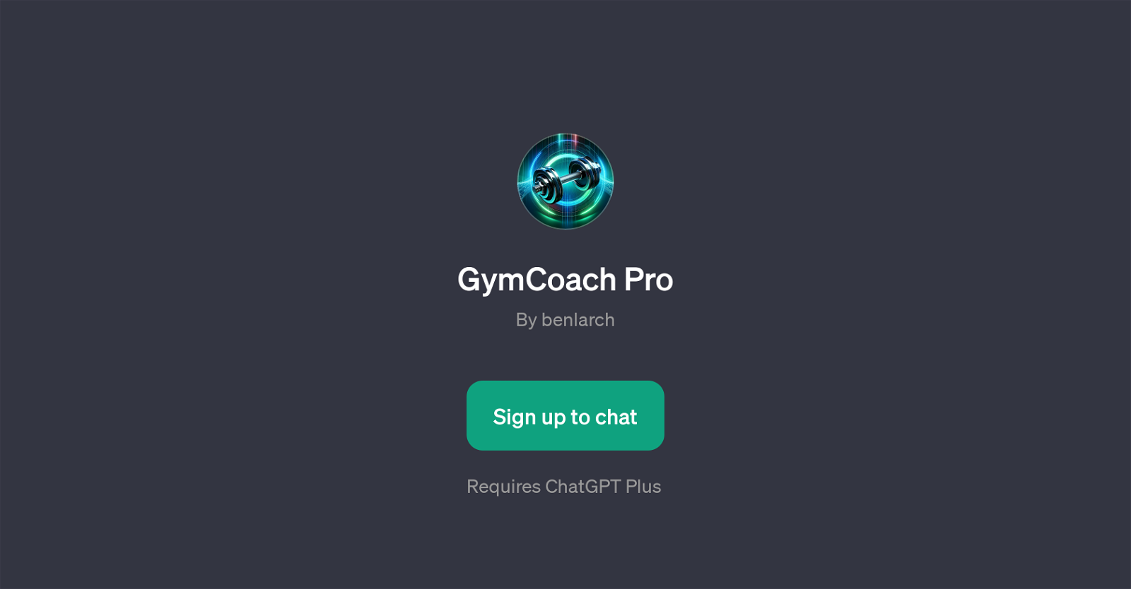 GymCoach Pro website