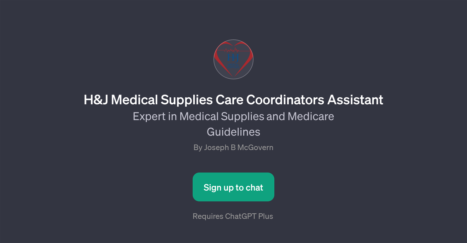 H&J Medical Supplies Care Coordinators Assistant website