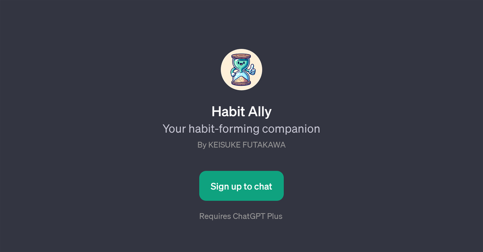 Habit Ally website