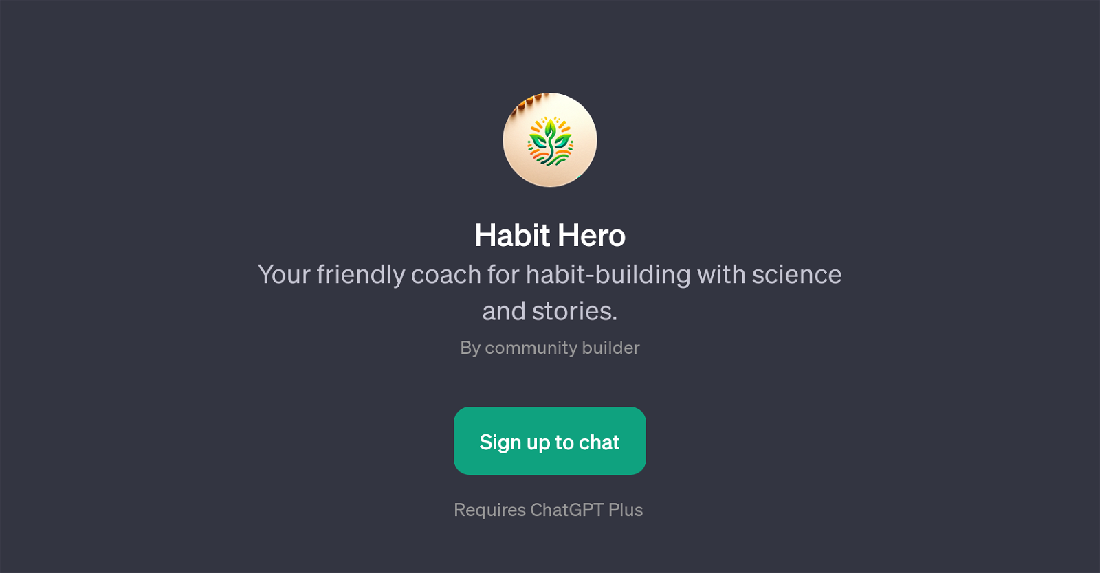 Habit Hero website