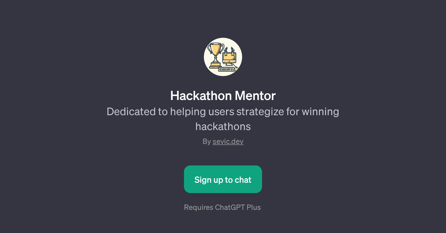 Hackathon Mentor website