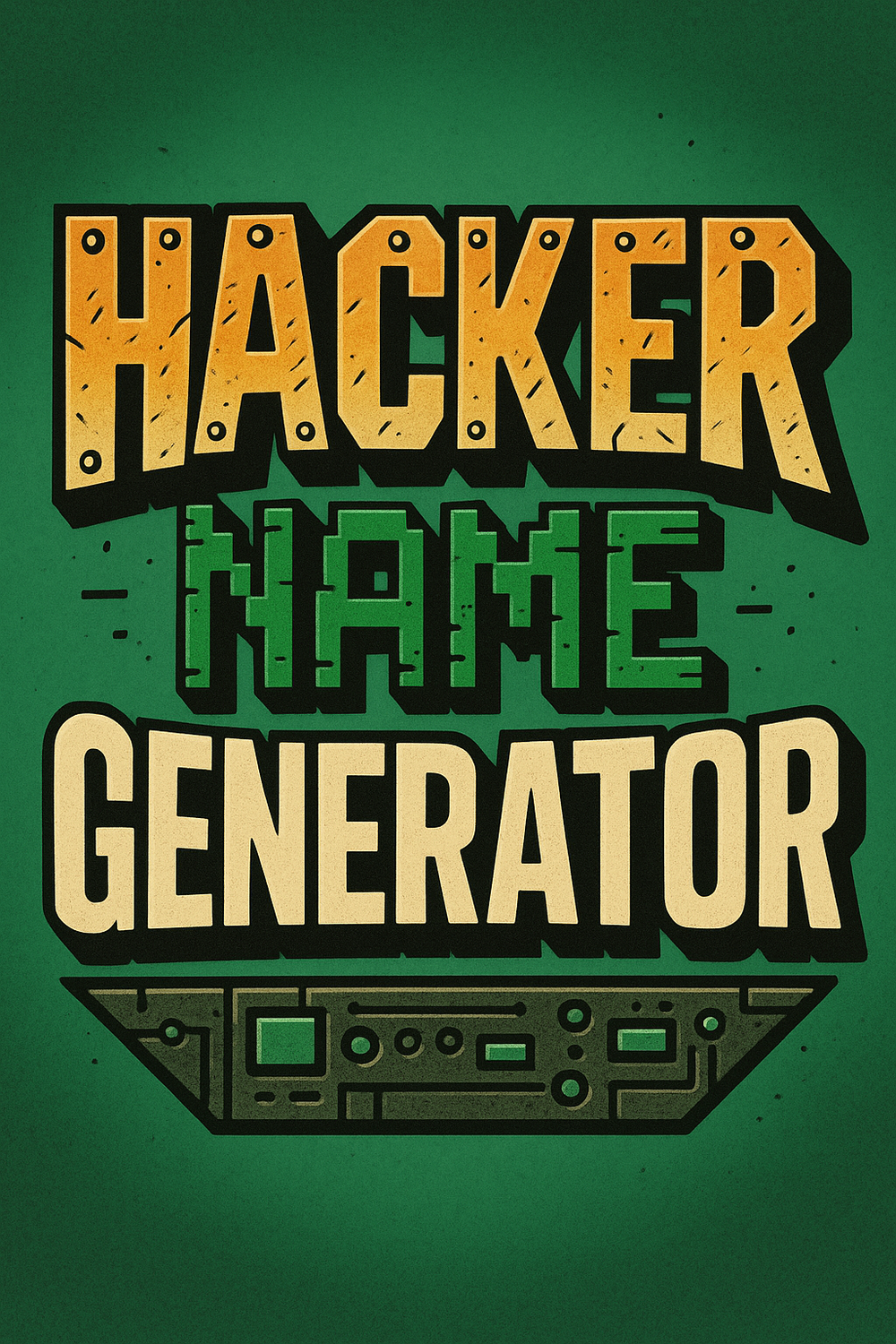 Hacker Name Generator website