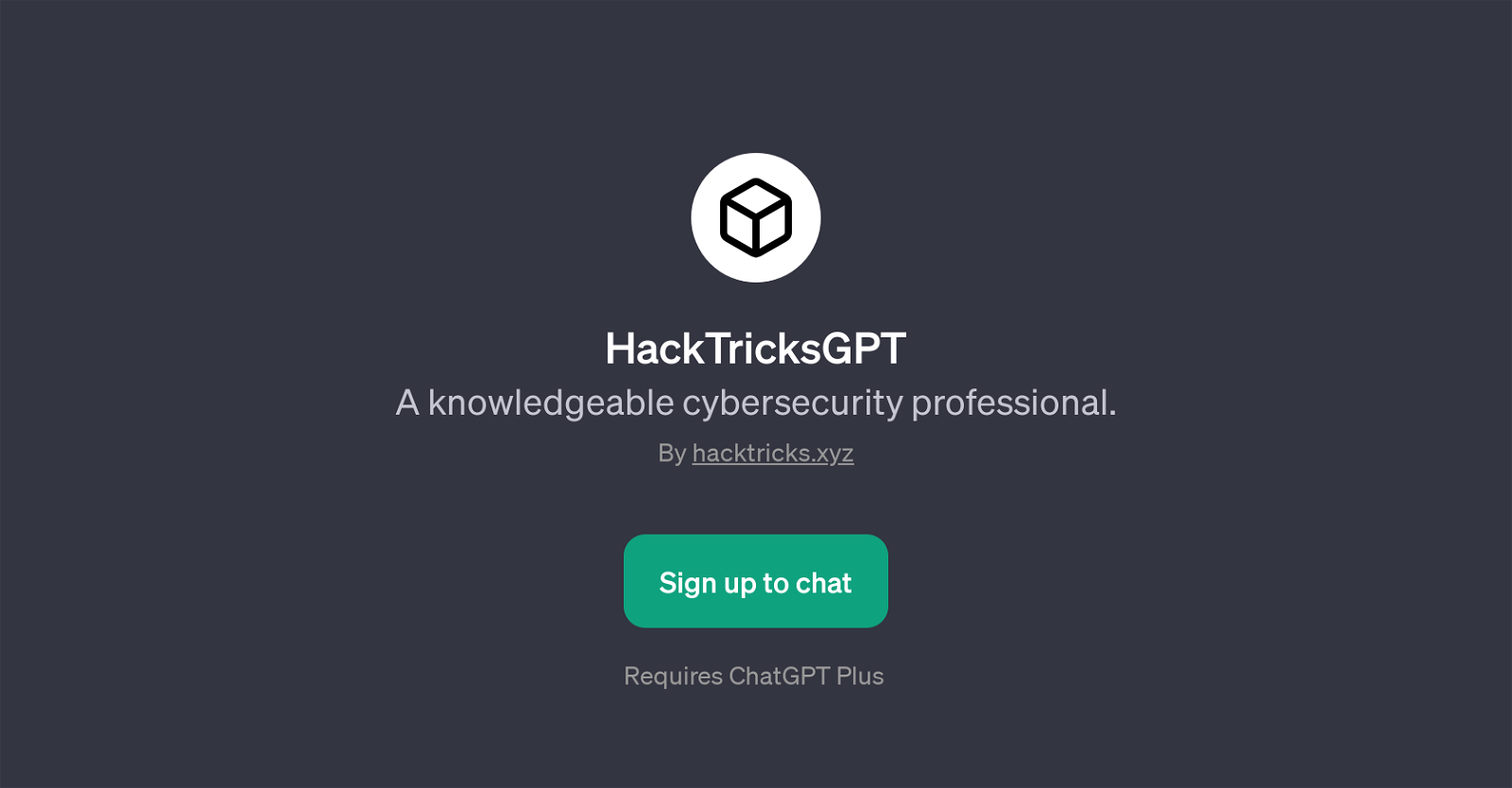 HackTricksGPT website
