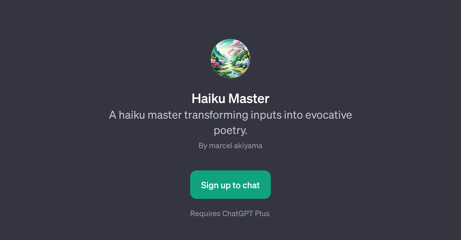 Haiku Master website