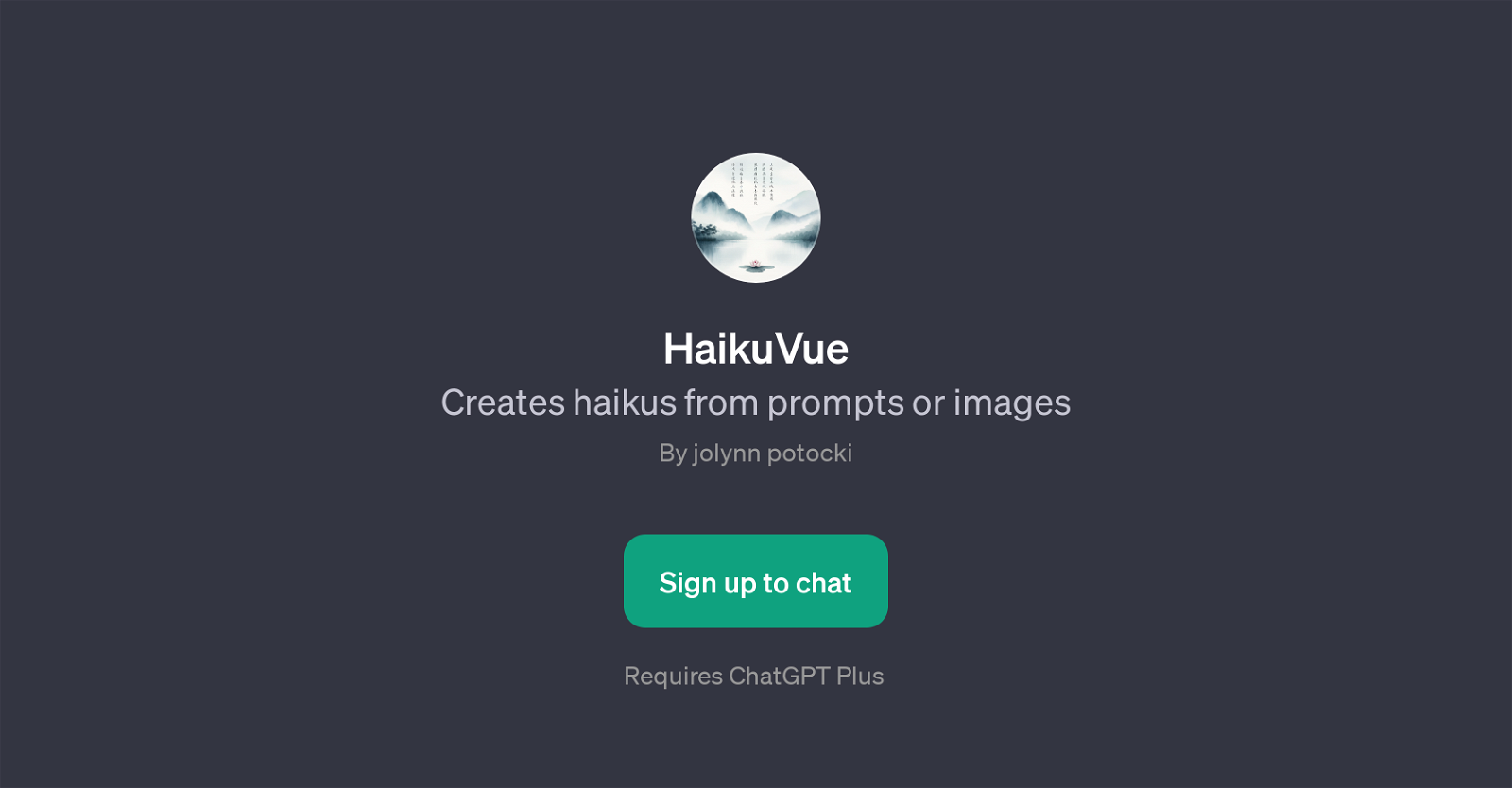 HaikuVue website