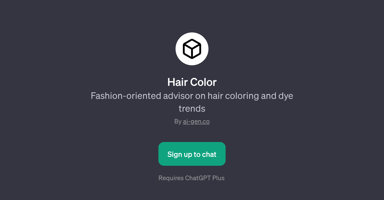 Hair Color website