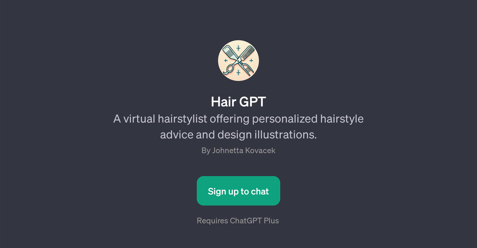 Hair GPT website