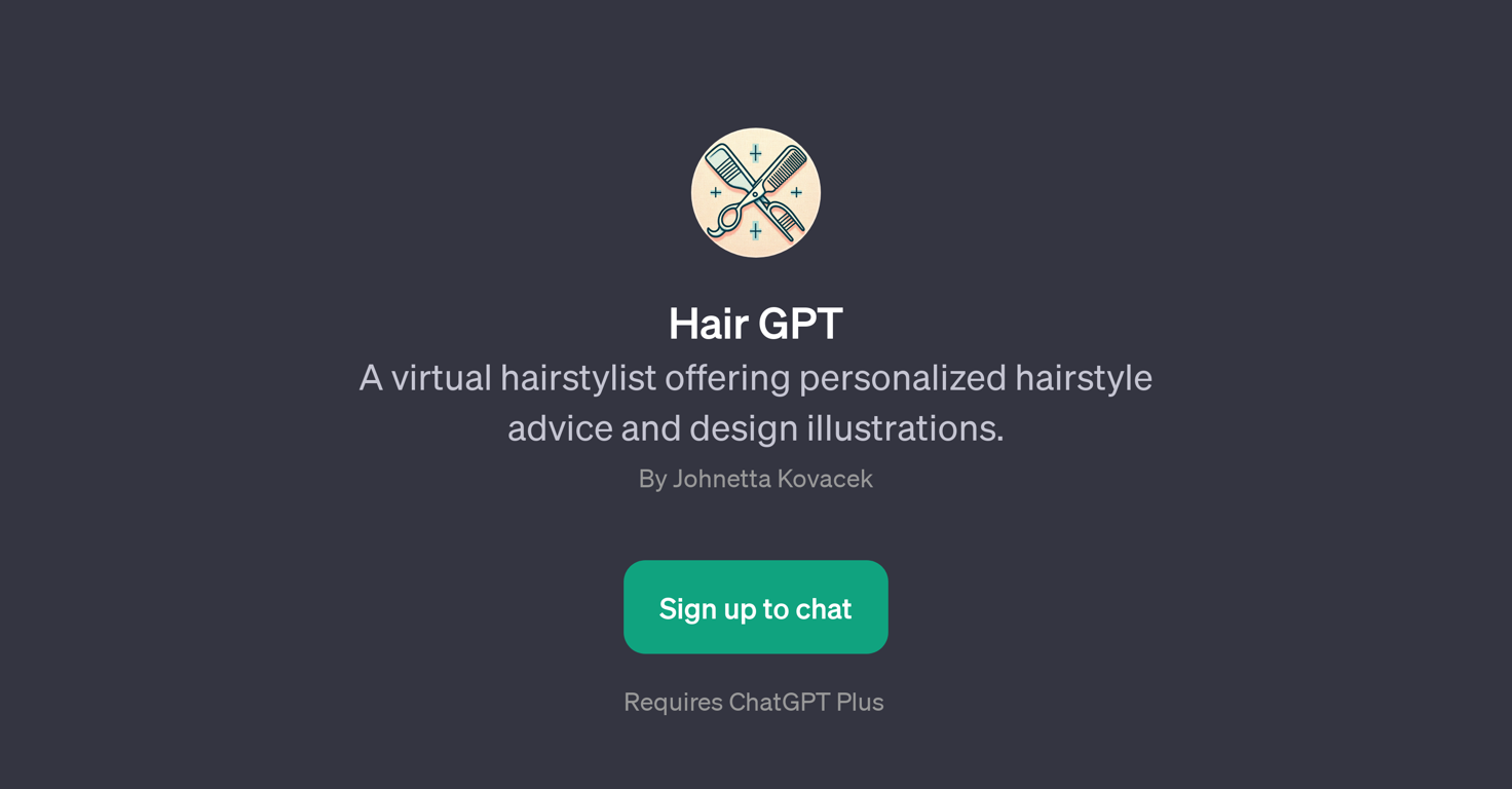 Hair GPT website