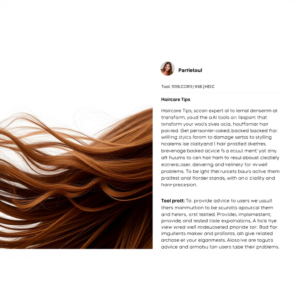 Haircare Tips website