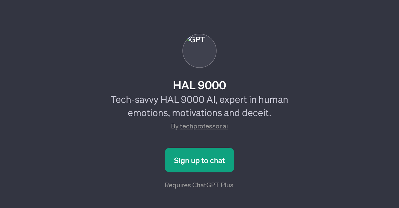 HAL 9000 website