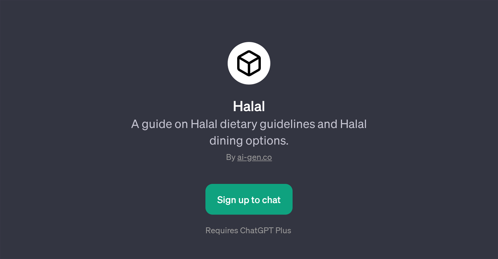 Halal website