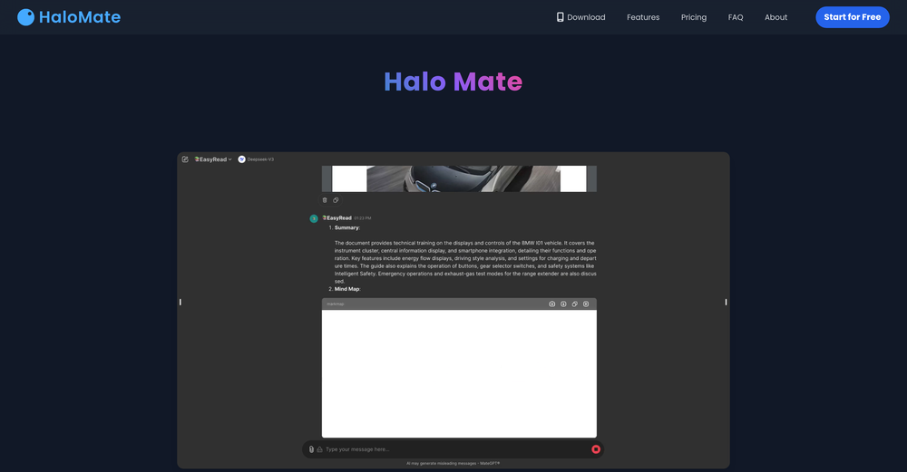HaloMate website