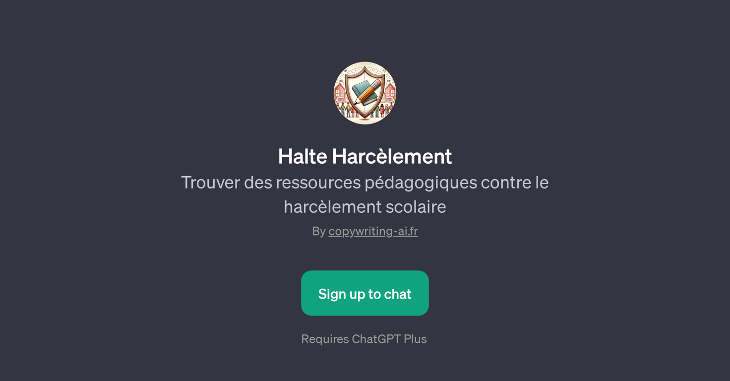 Halte Harclement website