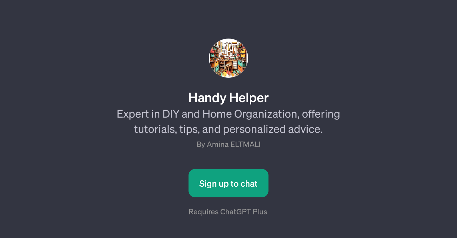 Handy Helper website