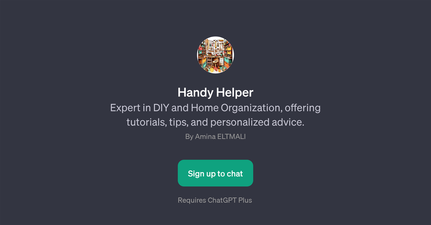 Handy Helper website
