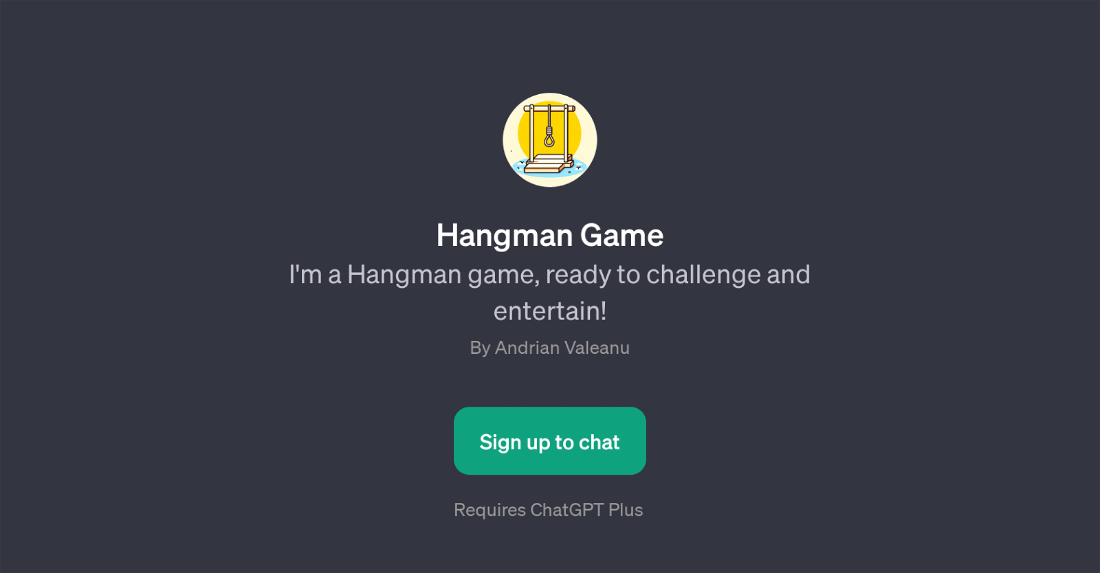 Hangman Game website