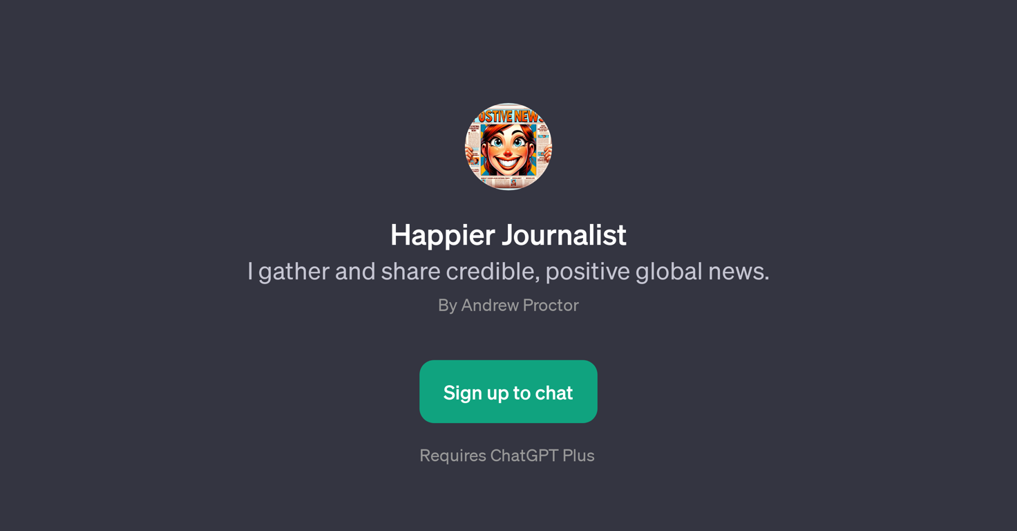 Happier Journalist website