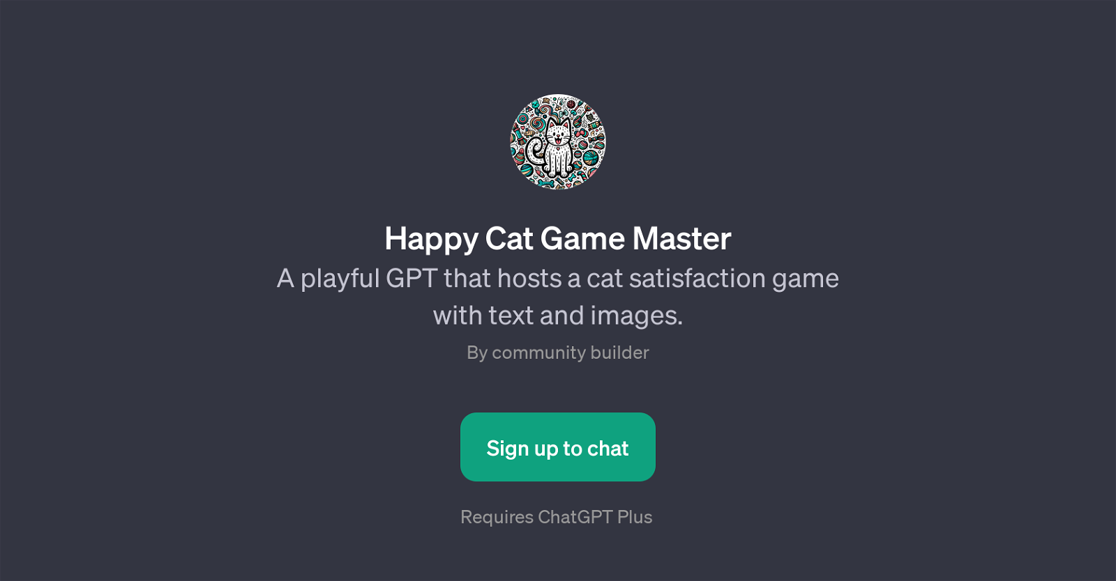 Happy Cat Game Master website