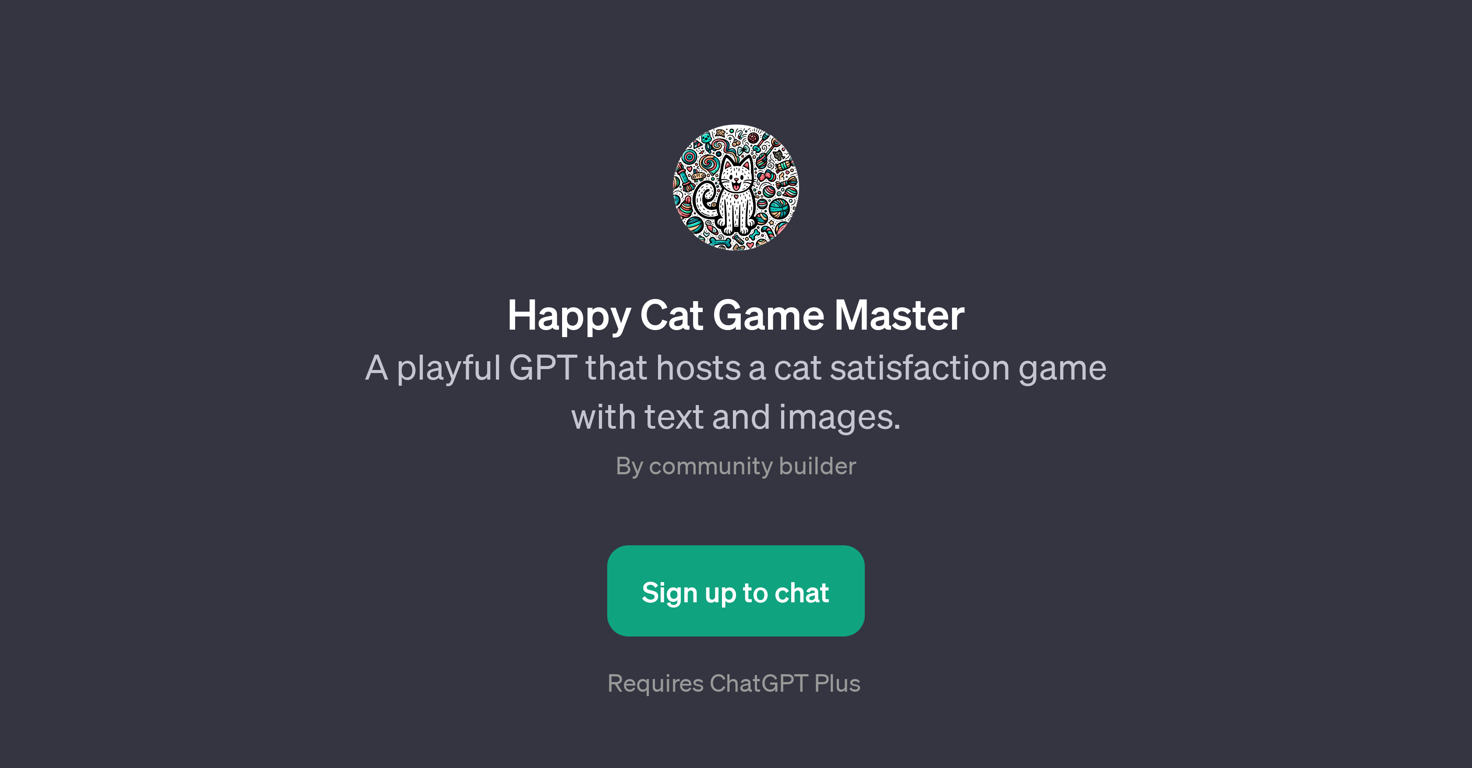 Happy Cat Game Master website