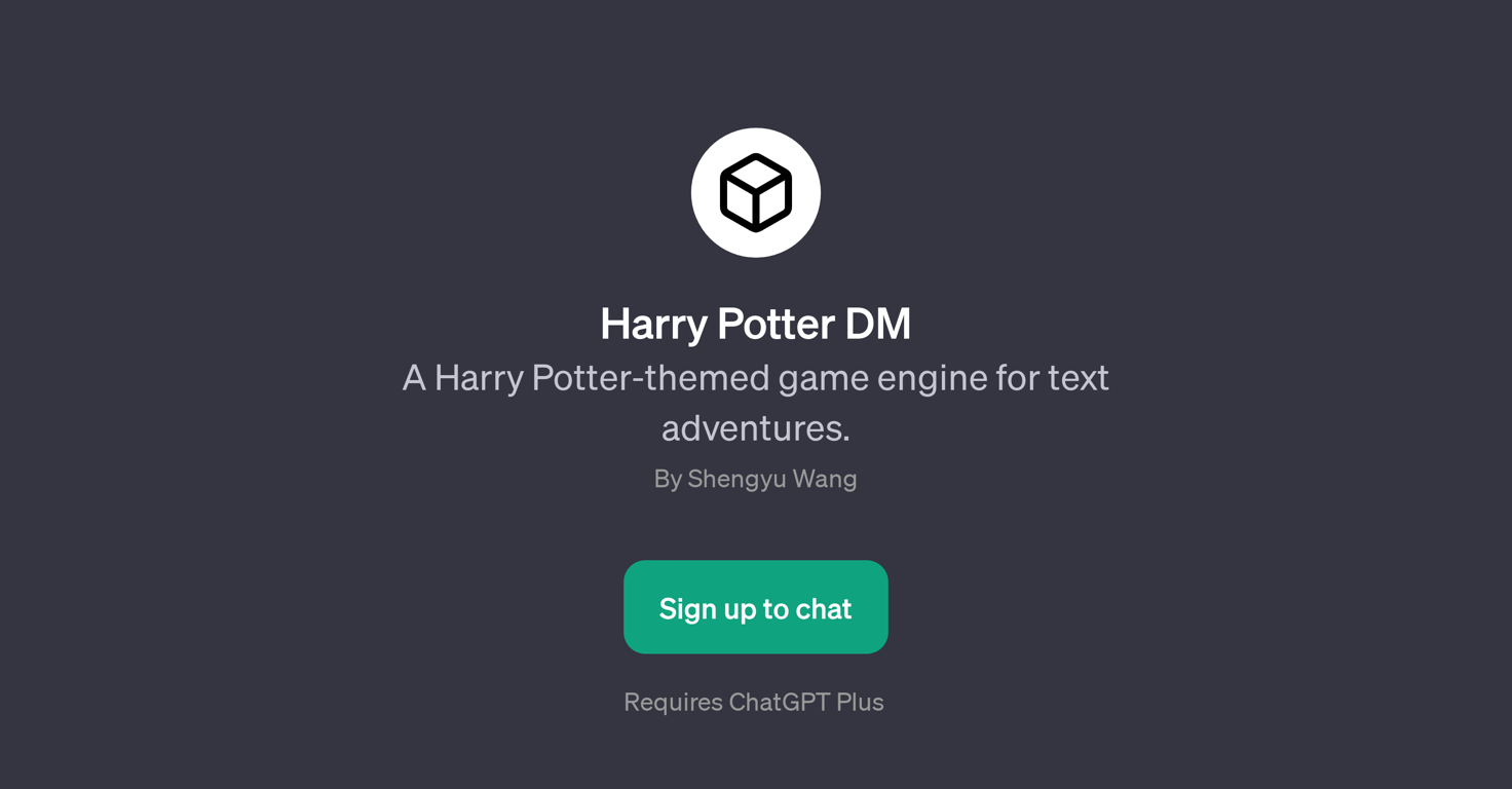 Harry Potter DM website