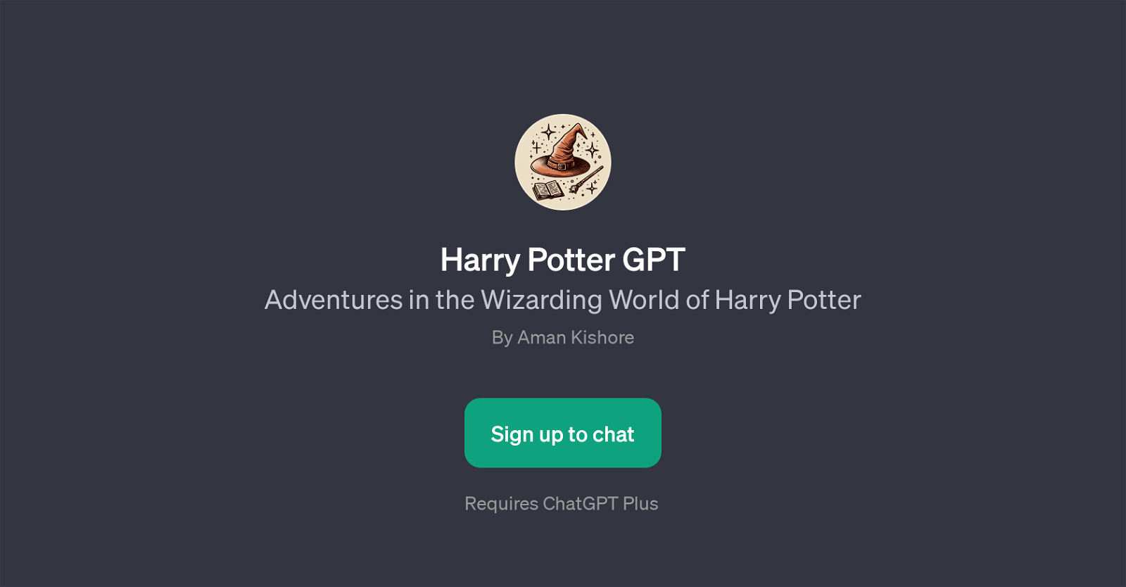 Harry Potter GPT website