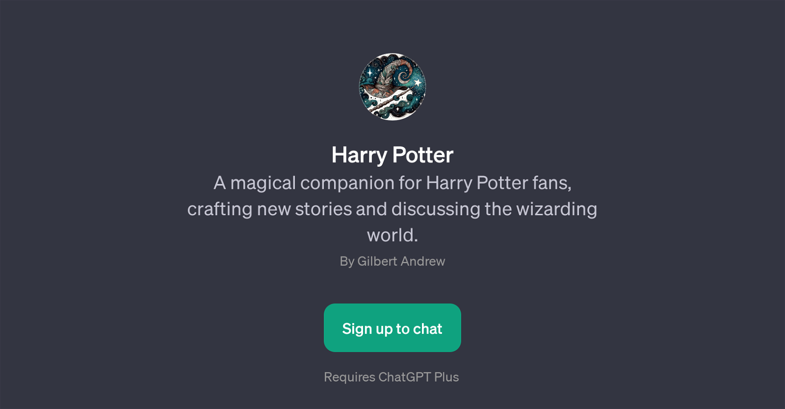 Harry Potter website