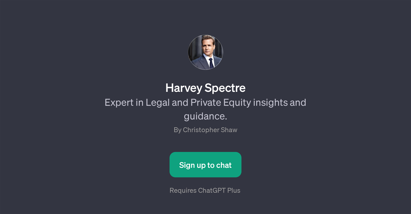 Harvey Spectre website