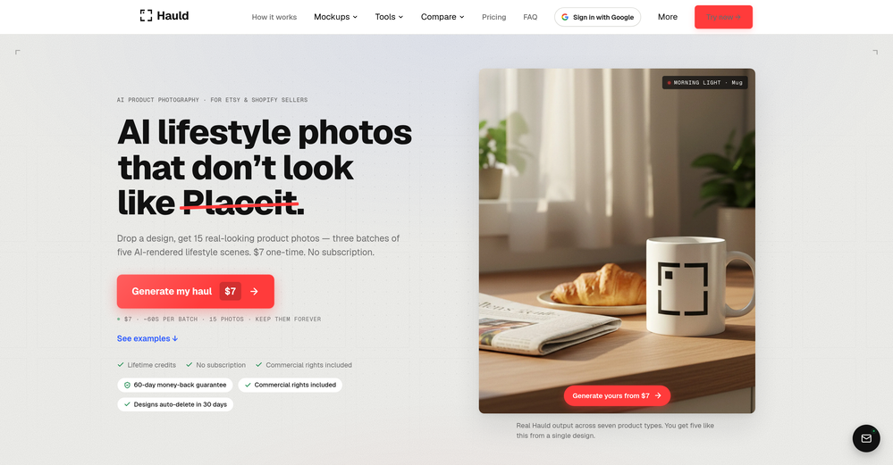 Hauld website