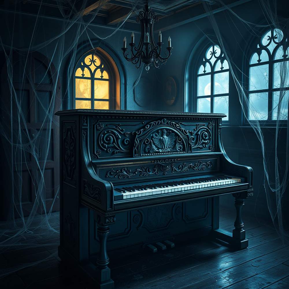 Haunted magic piano website