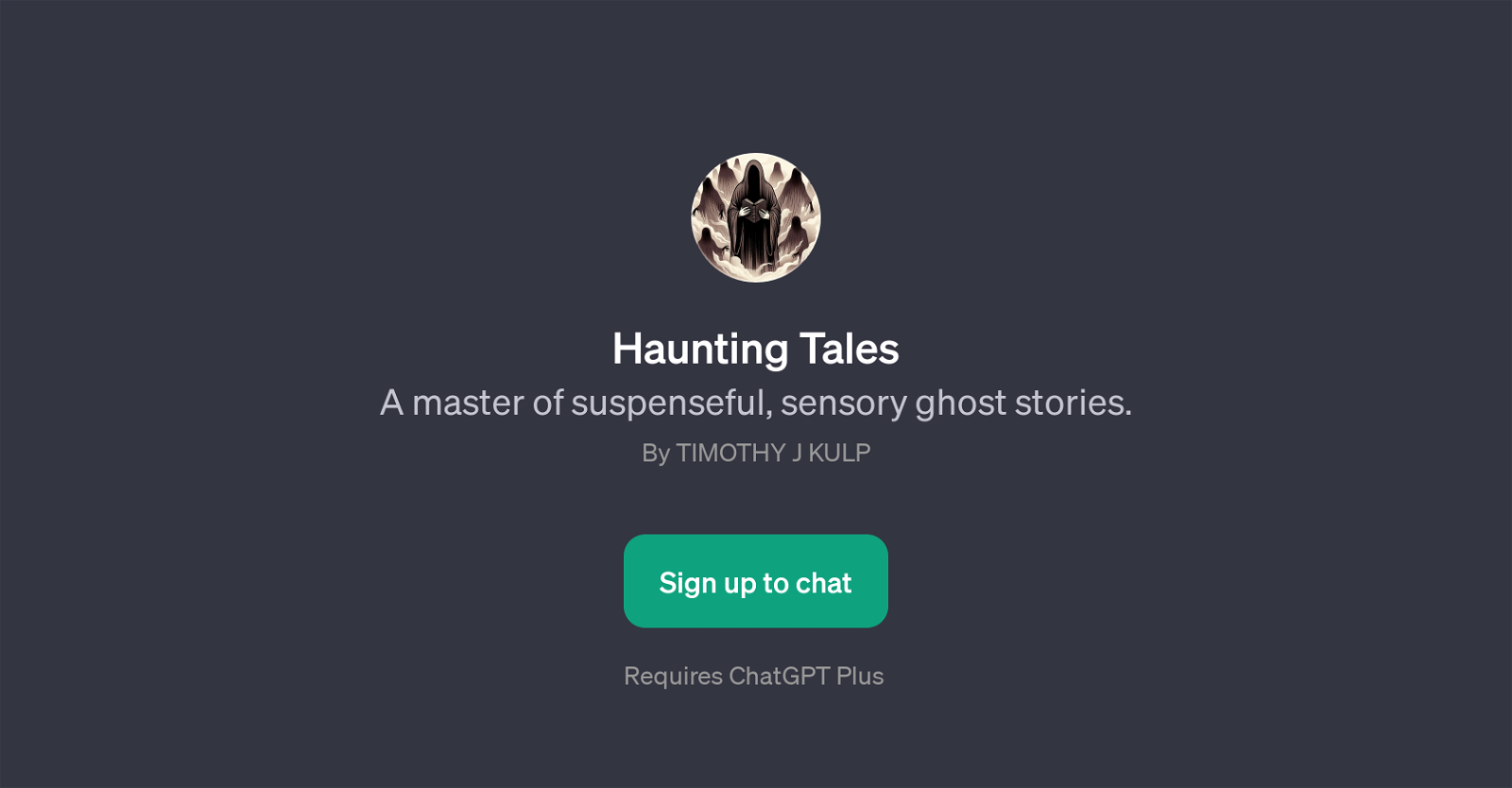 Haunting Tales website